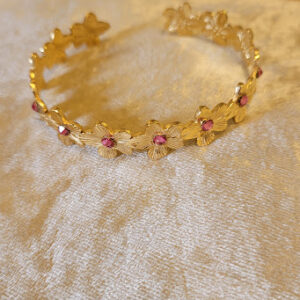 Bracelet « fleuraison d&rsquo;azalées »