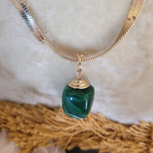 Collier « ambivalence d&rsquo;Emeraude »