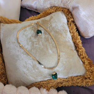 Collier « ambivalence d&rsquo;Emeraude »