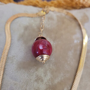 Collier « ambivalence de Rubis »