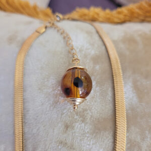 Collier « ambivalence tigrée »