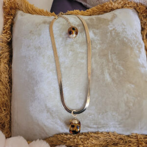 Collier « ambivalence tigrée »