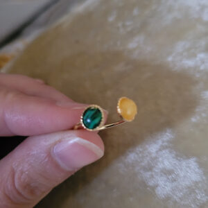 Bague Dilemme plénitude ou chance