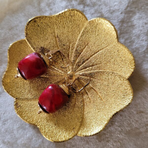 Boucles « choix de rubis »