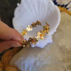 Bracelet « fleuraison d&rsquo;orangés »