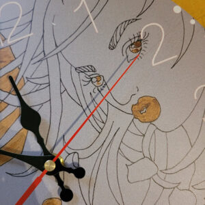 Horloge murale tendresse