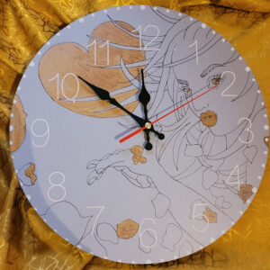 Horloge murale tendresse