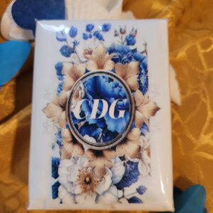 Paquet de mouchoirs « fleur bleue »