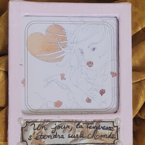 Magnet « Dragée » Pivoine
