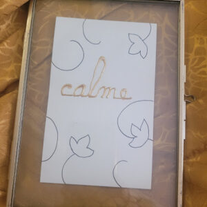 Cadre « Œuvre de calme »